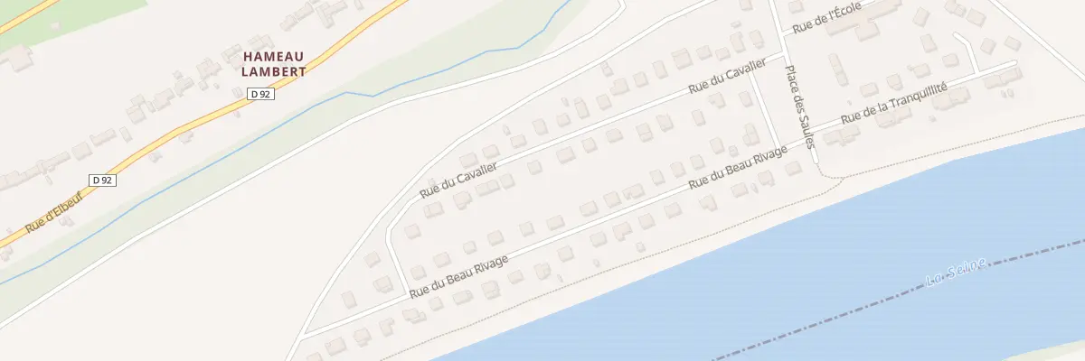 Plan du 23 Rue du Cavalier à Freneuse
