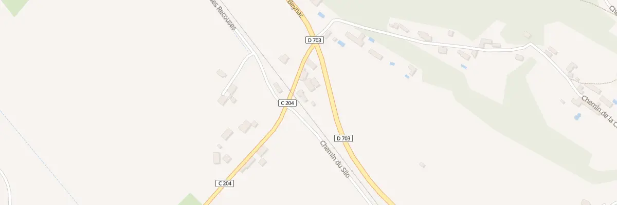 Plan du 75 Rte d’Allas les Mines à Castels et Bézenac