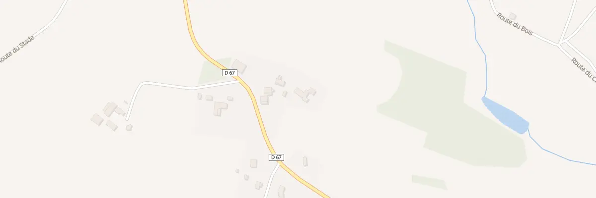 Plan du 864 Rte des Maisonnettes à Dussac