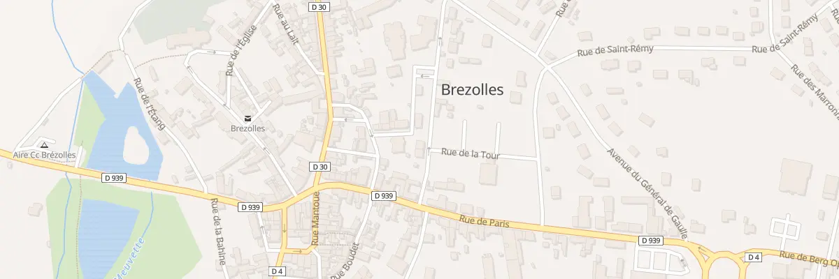 Plan du 5B Rue de la Friche à Brezolles