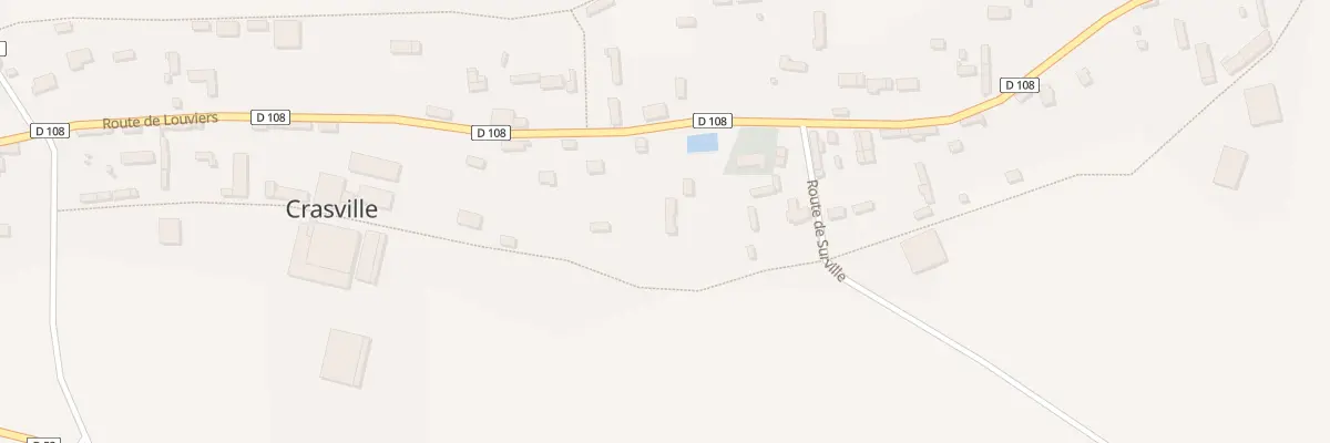 Plan du 27 Rte de Louviers à Crasville