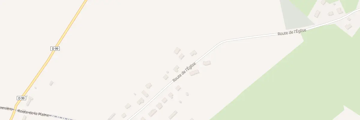 Plan du 6028 Le Petit Verdret à La Houssaye-Béranger