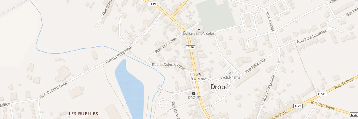 Plan du 6 Rle Saint-Nicolas à Droué