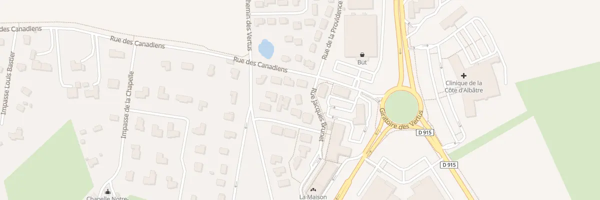 Plan du 218 Rue Jacques Brunet à Saint-Aubin-sur-Scie