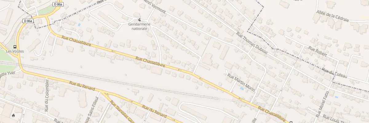 Plan du 82 Rue Chasselievre à Rouen