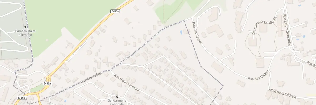 Plan du 36 Rue du Bel Air à Rouen