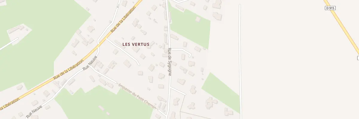 Plan du 195 Rue de Sygogne à Saint-Aubin-sur-Scie