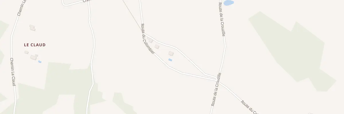 Plan du 345 Rte du Colombier à Saint-Raphaël