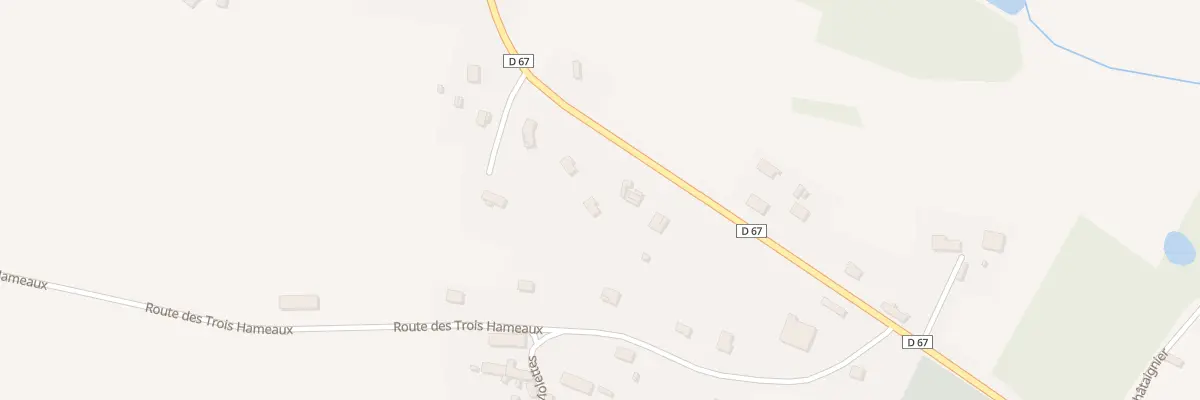 Plan du 751 Rte des Maisonnettes à Dussac
