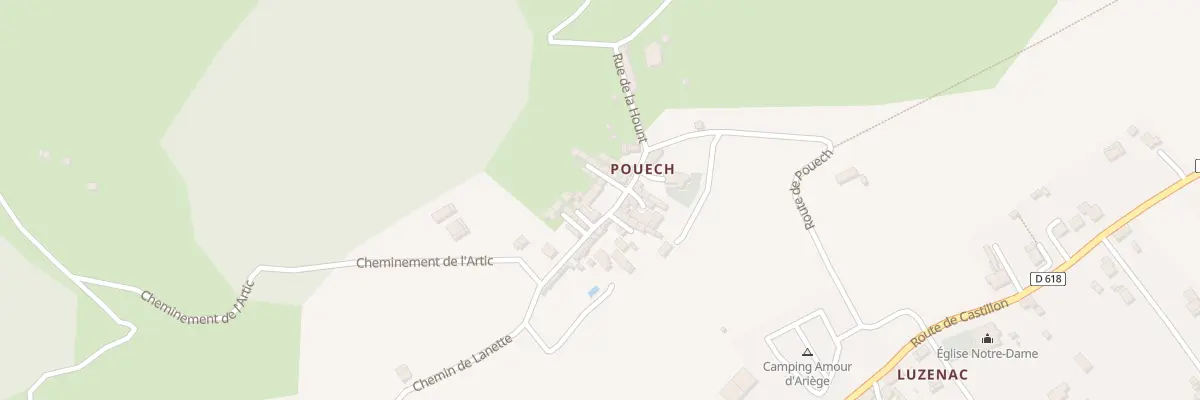 Plan du 10 Rue de la Coustère à Moulis