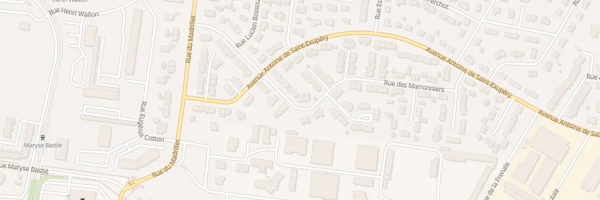 Plan du 13 Rue des Marronniers à Saint-Étienne-du-Rouvray