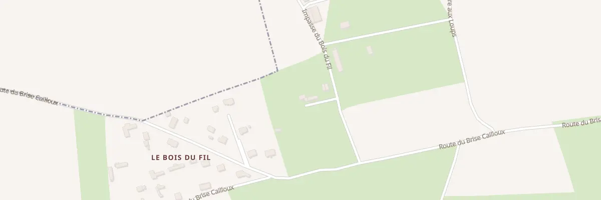 Plan du 67 Imp du Bois du Fil à Vassonville