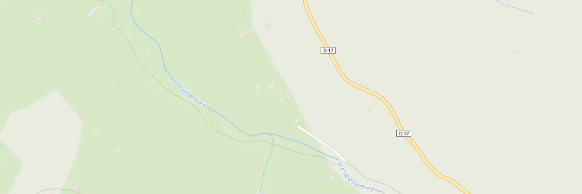 Plan du 171 La Coste à Bethmale