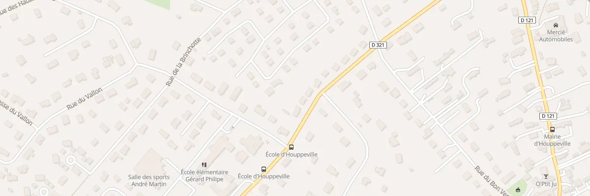Plan du 400 Rue Andre Pican à Houppeville