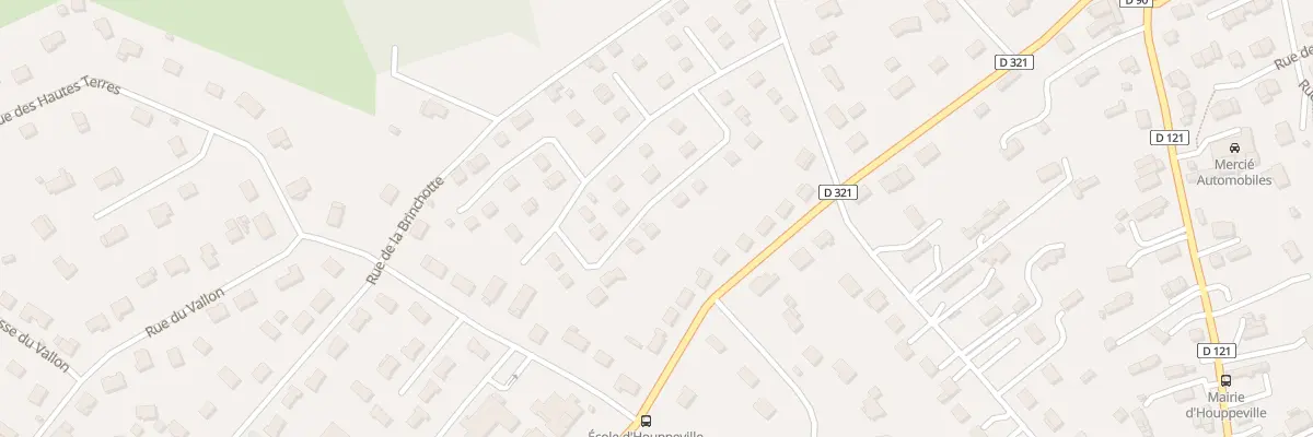 Plan du 34 Rue de l’Orée du Bois à Houppeville