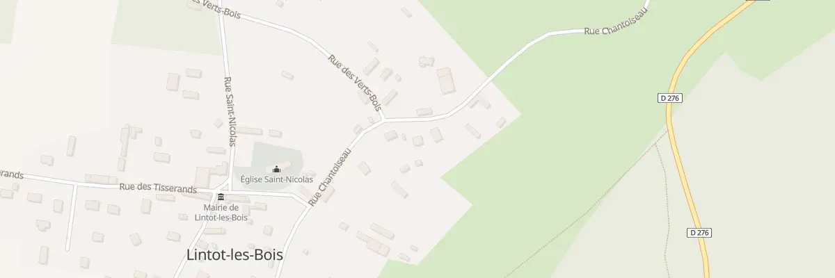 Plan du 5014A Pres le Village à Lintot-les-Bois