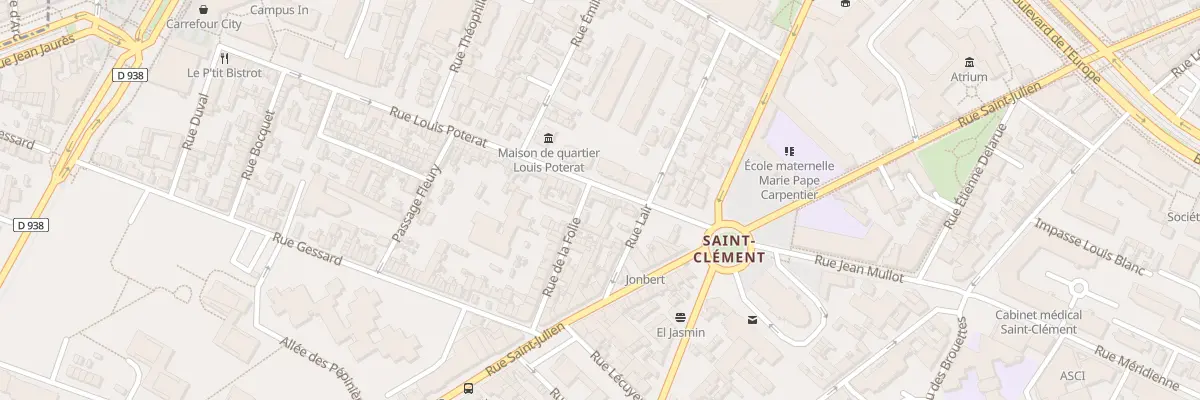 Plan du 17C Rue Louis Poterat à Rouen