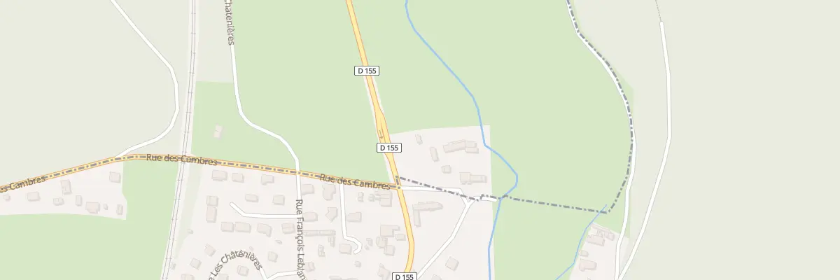 Plan du 44 Rte de Clères à Anceaumeville