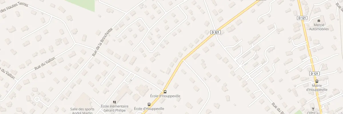 Plan du 380 Rue Andre Pican à Houppeville