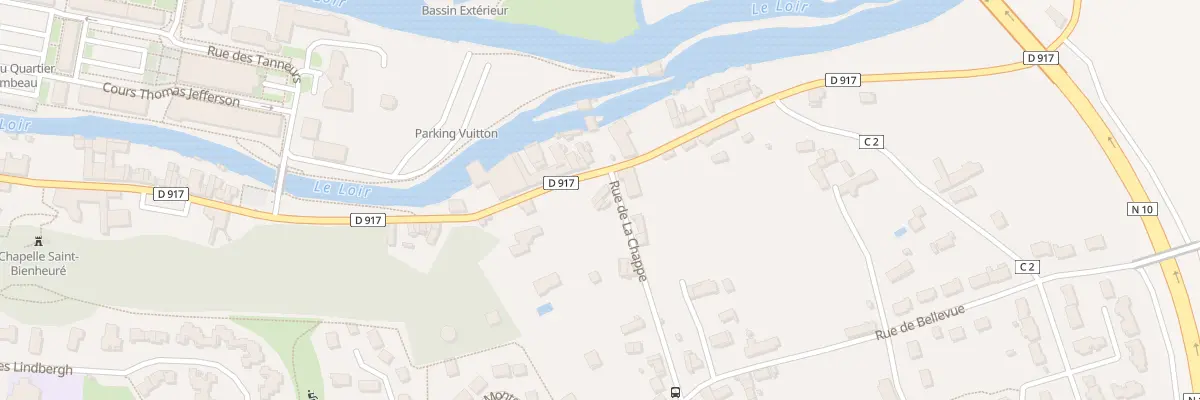 Plan du 16 Rue de la Chappe à Vendôme