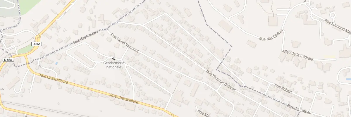 Plan du 103 Rue Thomas Dubosc à Rouen