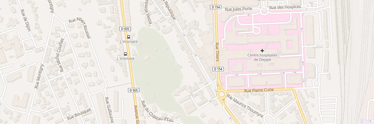 Plan du 63 Rue de la République à Dieppe