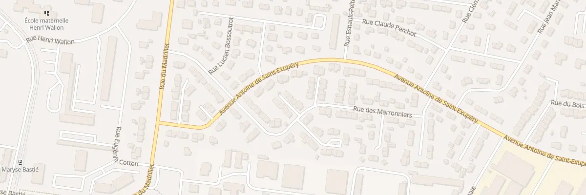 Plan du 27 Rue des Marronniers à Saint-Étienne-du-Rouvray