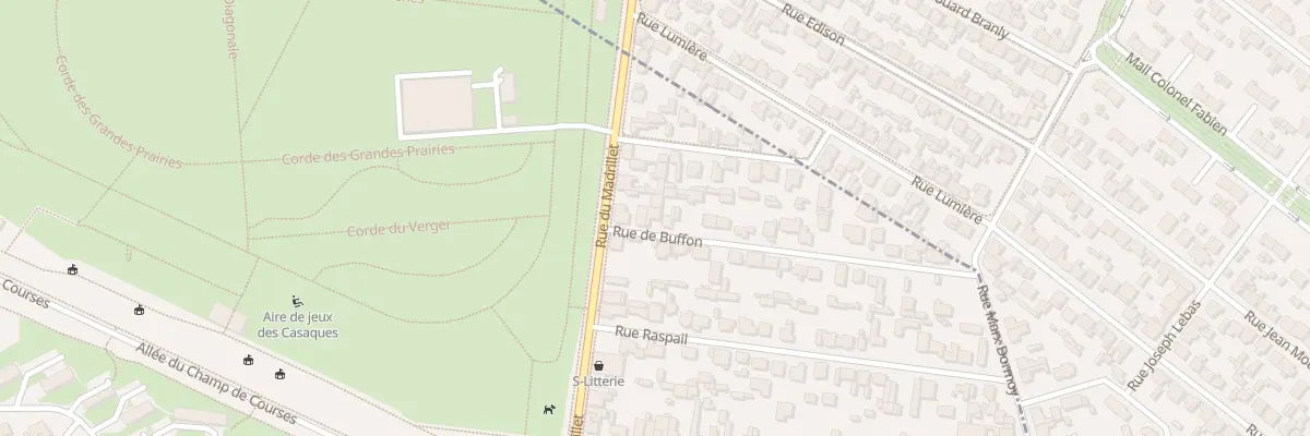 Plan du 1B Rue de Buffon à Saint-Étienne-du-Rouvray
