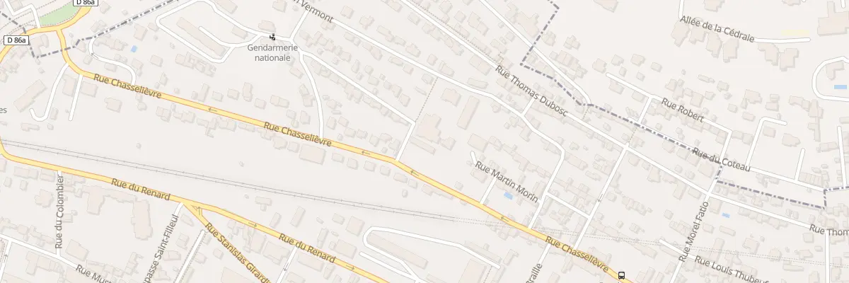 Plan du 2 Rue Guillaume le Talleur à Rouen