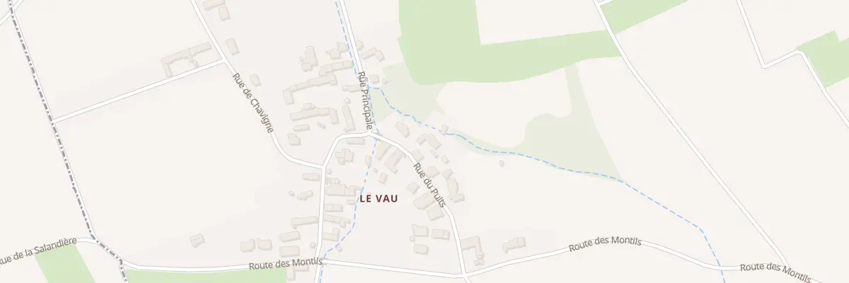 Plan du 12 Rue du Puits à Mosnes