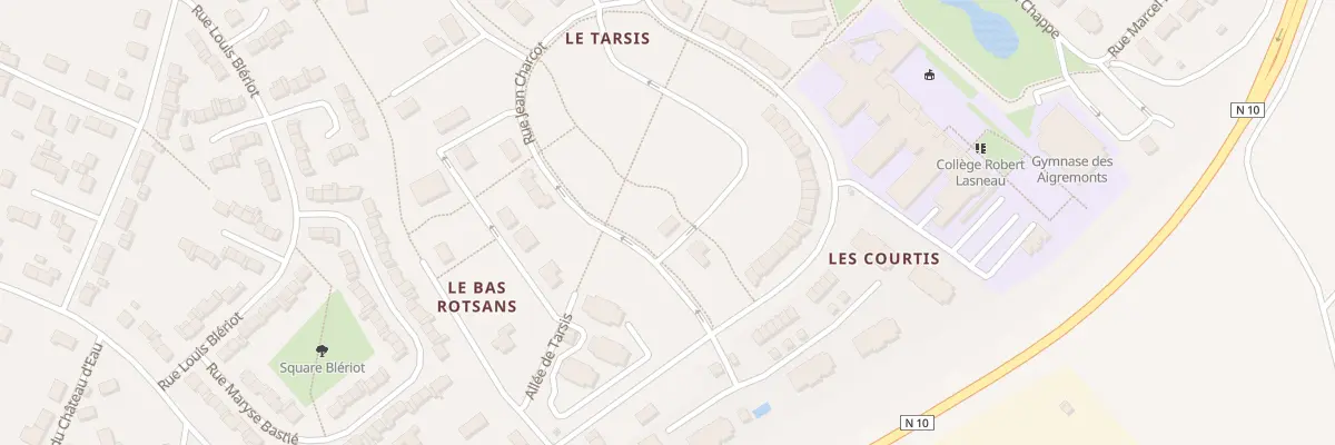 Plan du 4 Rue Florence Arthaud à Vendôme