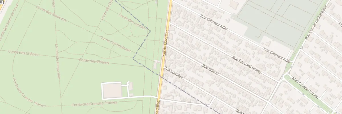 Plan du 105 Rue du Madrillet à Sotteville-lès-Rouen