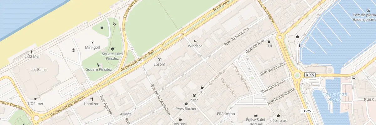 Plan du 14 Rue de l’Epée à Dieppe