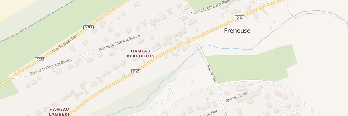 Plan du 97 Rue de Pont de l’Arche à Freneuse