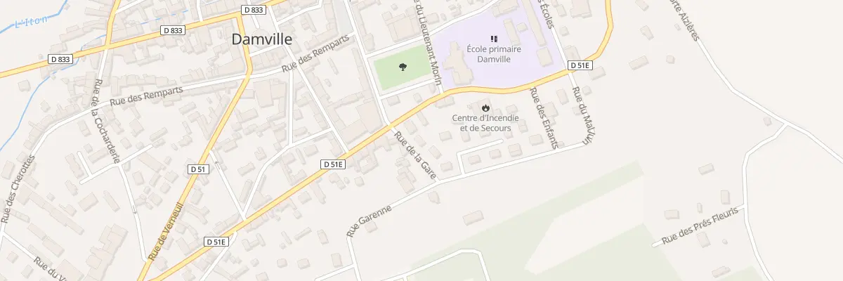 Plan du 19 Rue de la Gare à Mesnils-sur-Iton