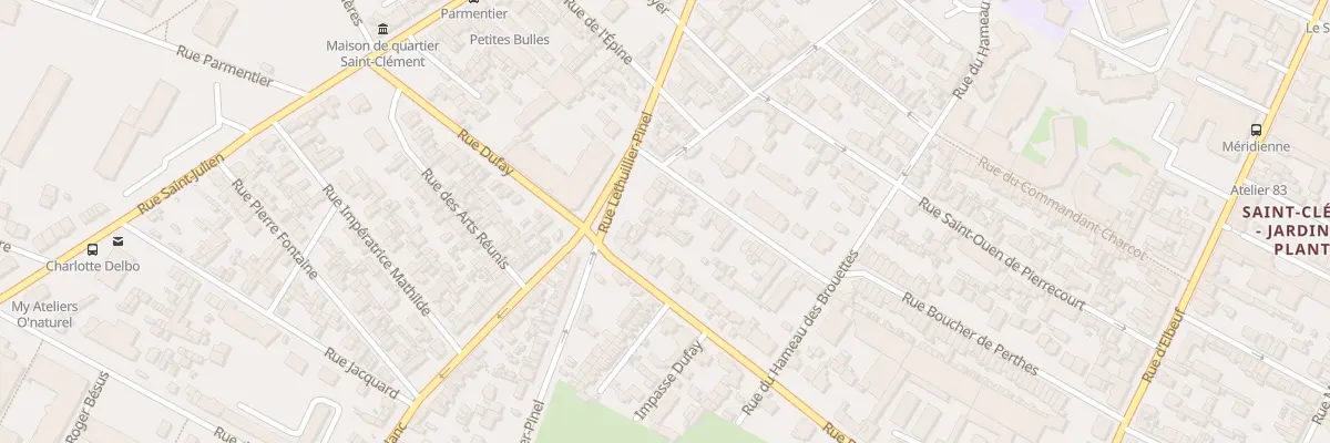 Plan du 103 Rue Boucher Perthes à Rouen
