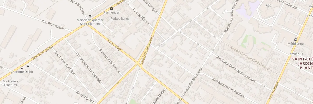 Plan du 107 Rue Boucher Perthes à Rouen