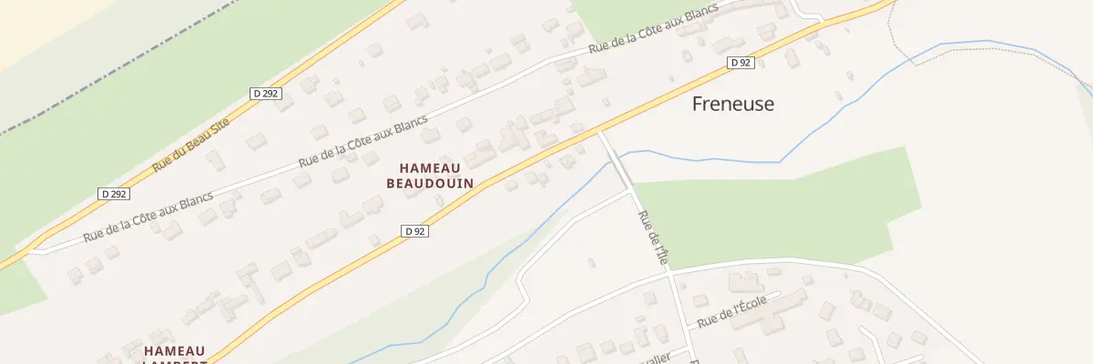 Plan du 95 Rue de Pont de l’Arche à Freneuse