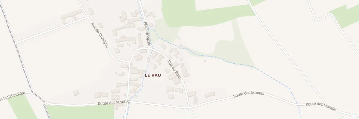 Plan du 6 Rue du Puits à Mosnes