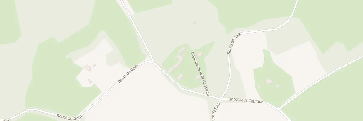 Plan du 5072 Goth à Sérignac