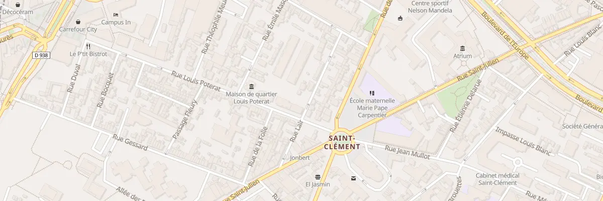 Plan du 4 Rue Louis Poterat à Rouen