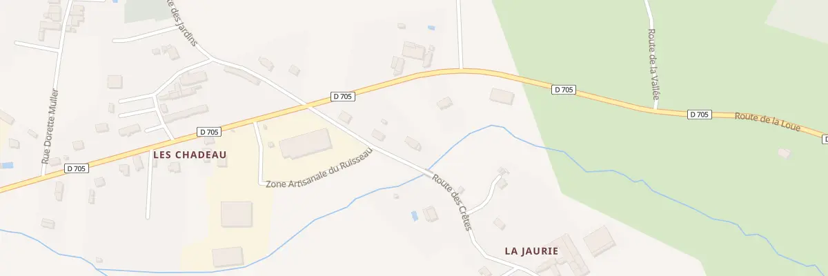 Plan du 153 Rte des Crêtes à Saint-Médard-d’Excideuil