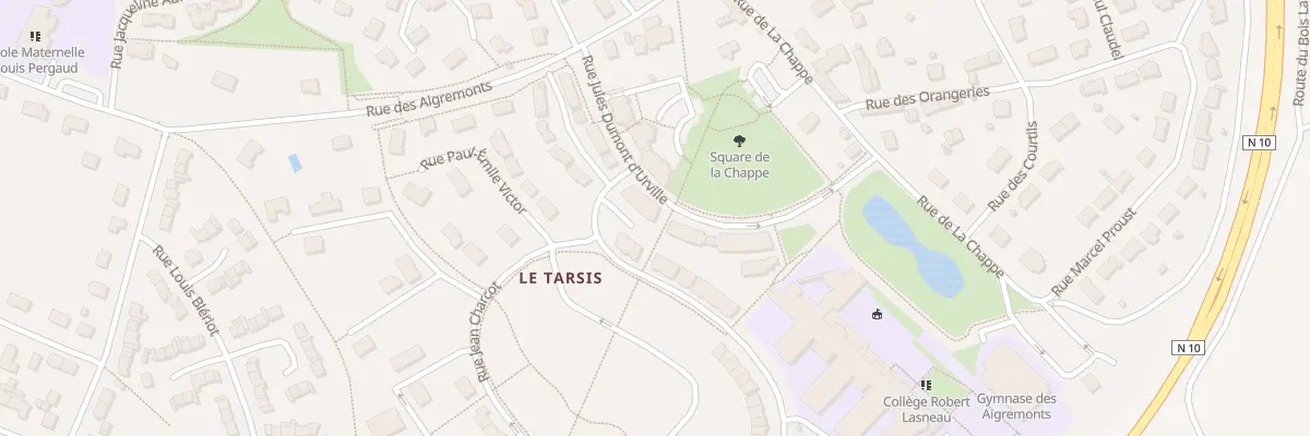 Plan du 6 Rue Jules Dumont d’Urville à Vendôme