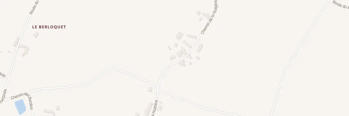 Plan du 313 La Huttiere à Genillé