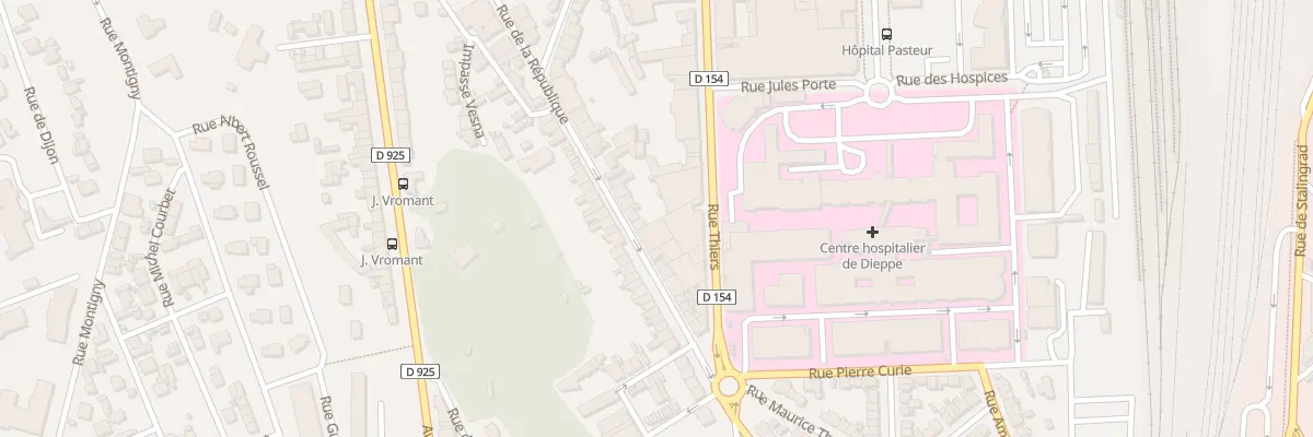 Plan du 70B Rue de la République à Dieppe