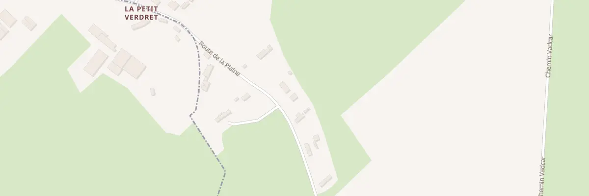 Plan du 549 Rte de la Plaine à La Houssaye-Béranger