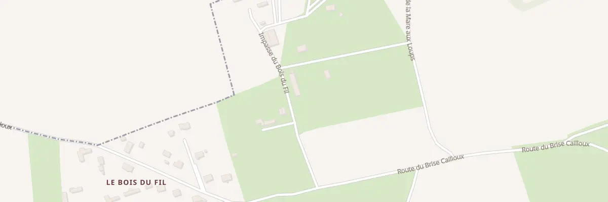 Plan du 160 Imp du Bois du Fil à Vassonville