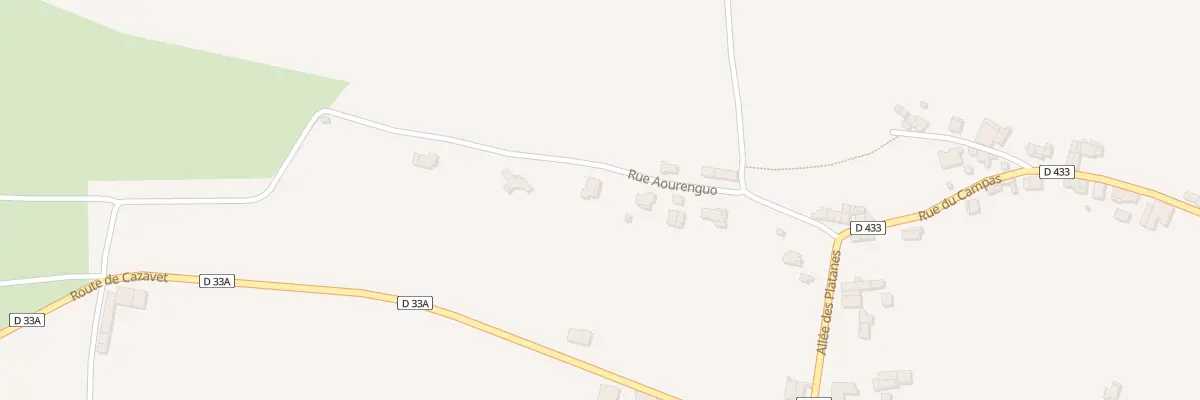 Plan du 7 Rue Aourenguo à Montgauch