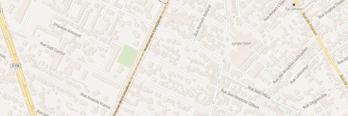 Plan du 9 Rue Jean-Bapt Gilbert à Sotteville-lès-Rouen