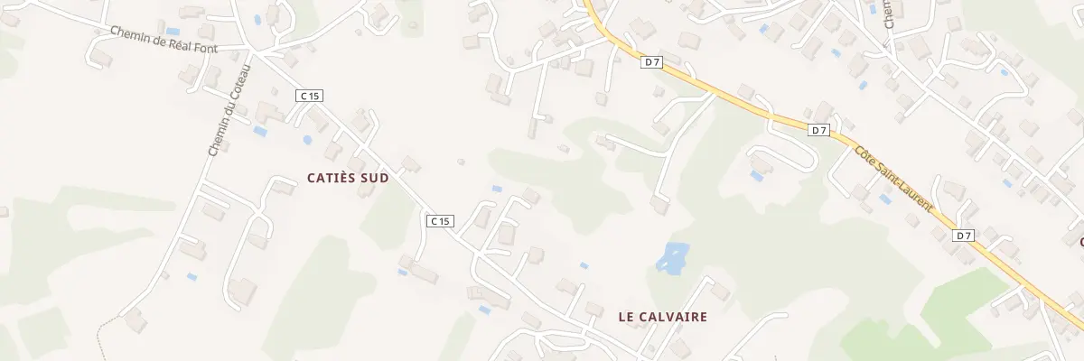 Plan du 651 Che du Calvaire à Moissac